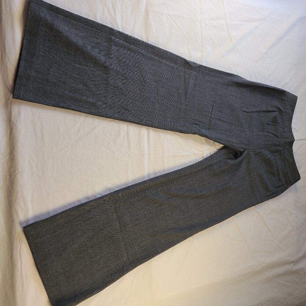 Laura Ashley Women's Dress Pants Size 4 Gray/Black - Picture 4 of 8